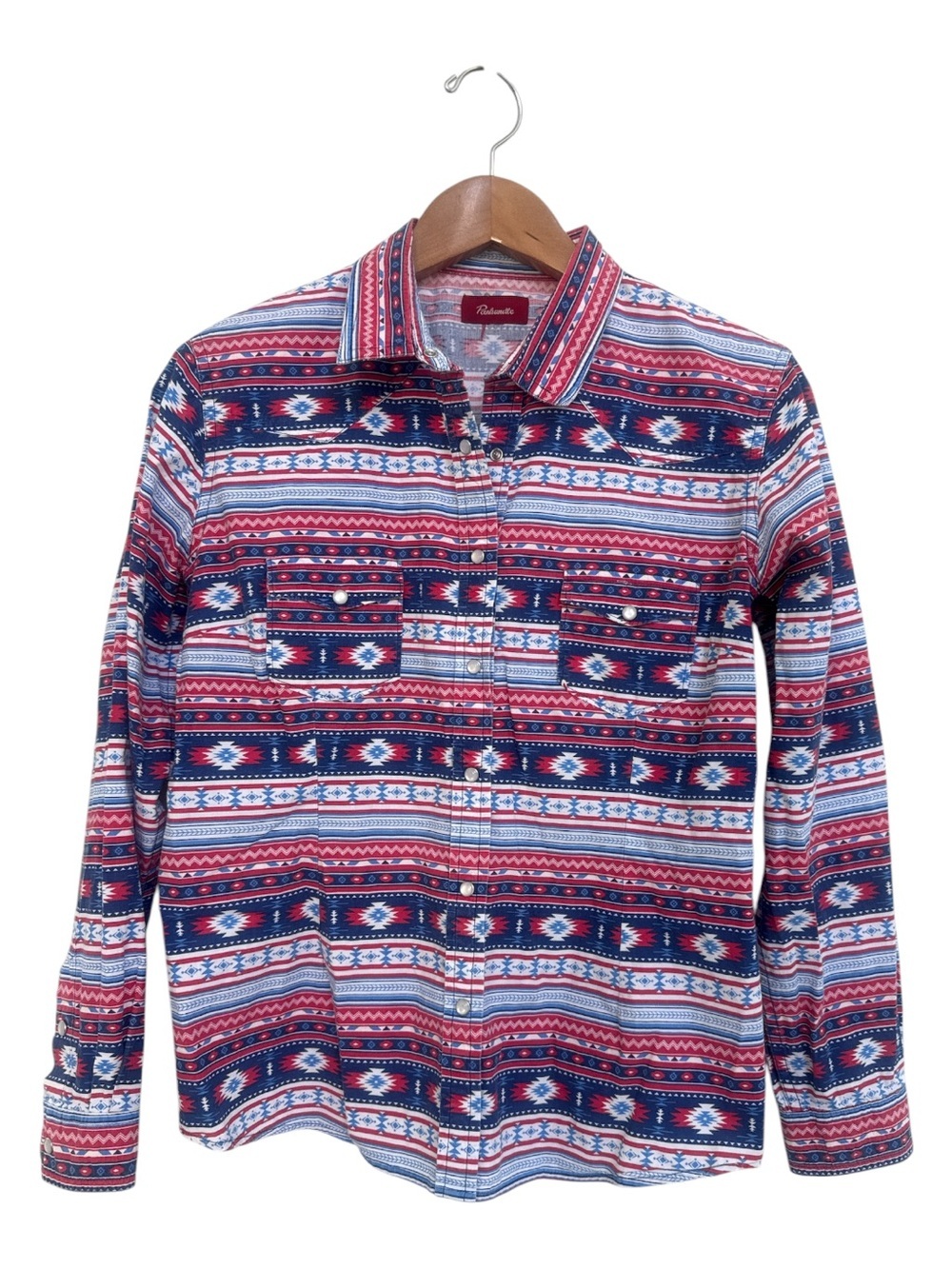 Panhandle Western Shirt Snap Front with Pockets Women’s
